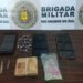 Brigada Militar prende três por tráfico de drogas 6 Brigada Militar prende três por tráfico de drogas
