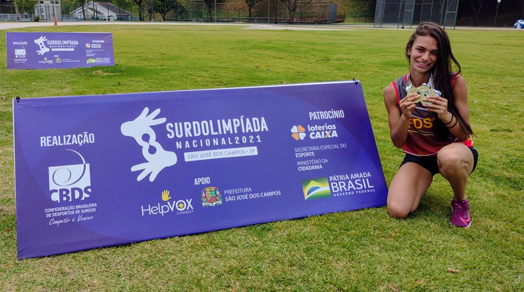 Surdolimpíadas terá atleta do município na disputa por medalhas