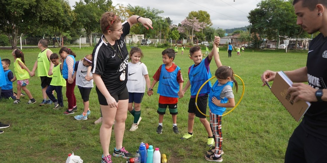 Esporte na Rua reúne cerca de 250 crianças campo-bonenses 1 Esporte na Rua reúne cerca de 250 crianças campo-bonenses