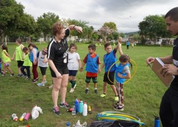 Esporte na Rua reúne cerca de 250 crianças campo-bonenses 1 Esporte na Rua reúne cerca de 250 crianças campo-bonenses