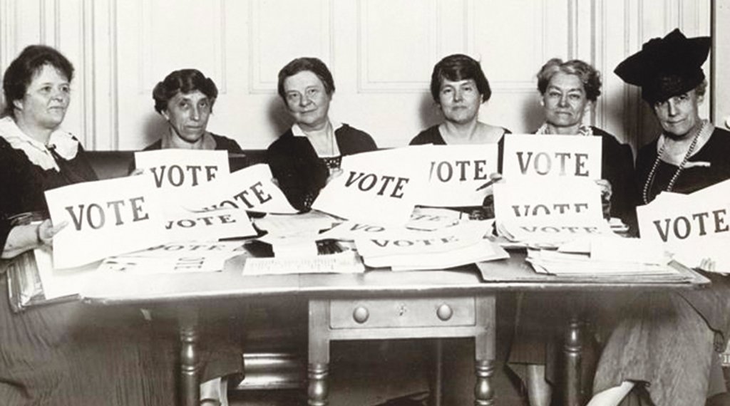 A luta incessante pelo voto feminino 1 A luta incessante pelo voto feminino