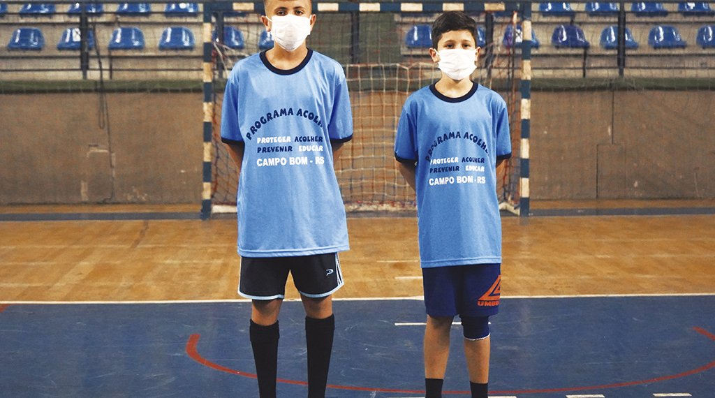 Atletas do Programa Acolher jogam pela seleção gaúcha de futsal 1 Atletas do Programa Acolher jogam pela seleção gaúcha de futsal