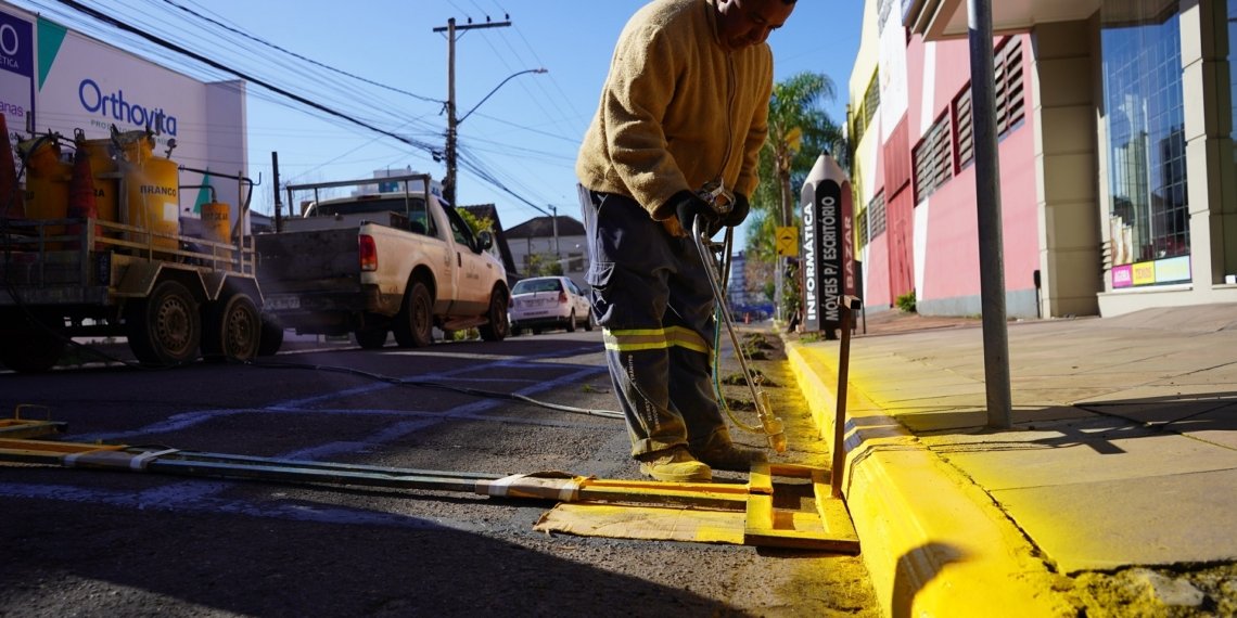 Rua Tiradentes passa a ter sentido único em Campo Bom 1 Rua Tiradentes passa a ter sentido único em Campo Bom