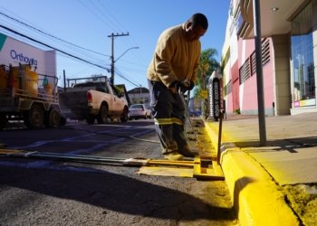 Rua Tiradentes passa a ter sentido único em Campo Bom 10 Rua Tiradentes passa a ter sentido único em Campo Bom