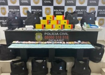 Laboratório de refino de cocaína é encontrado no bairro Dona Augusta 1 Laboratório de refino de cocaína é encontrado no bairro Dona Augusta