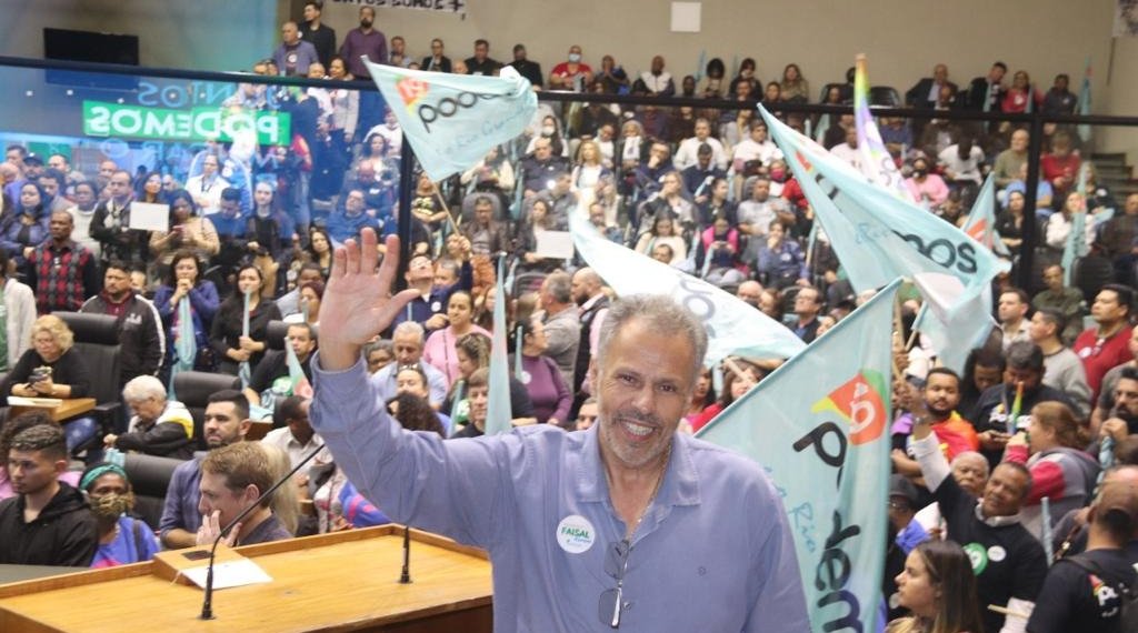 Faisal Karam é anunciado como candidato a deputado estadual em Convenção do Podemos RS 1 Faisal Karam é anunciado como candidato a deputado estadual em Convenção do Podemos RS