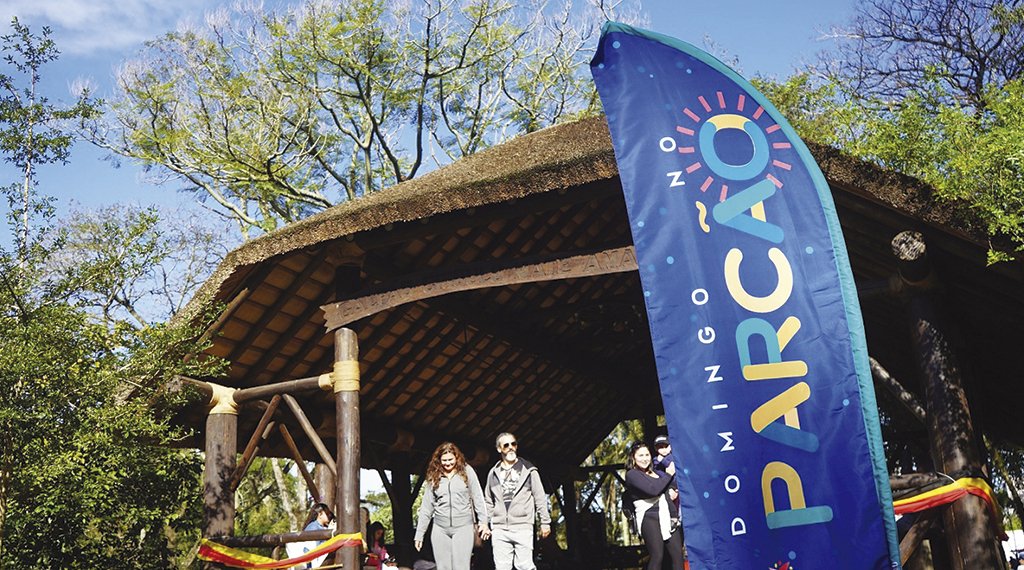 Domingo é dia de ir para o Parcão 1 Domingo é dia de ir para o Parcão