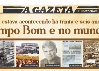 ANIVERSÁRIO AG: O que estava acontecendo há trinta e seis anos em Campo Bom e no mundo? 6 ANIVERSÁRIO AG: O que estava acontecendo há trinta e seis anos em Campo Bom e no mundo?