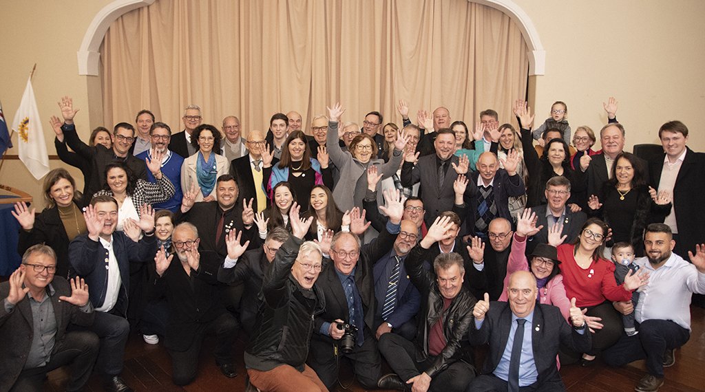 Rotary comemorou seus 65 anos de fundação 1 Rotary comemorou seus 65 anos de fundação