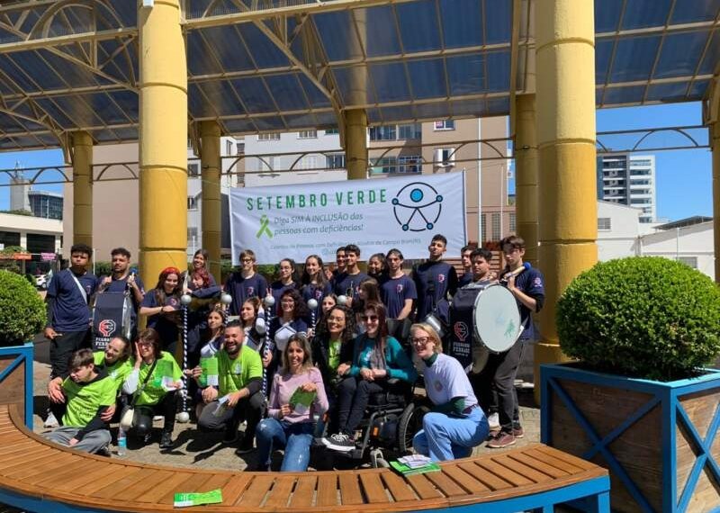 Campo Bom teve ato pelo Dia Nacional de Luta da Pessoa com Deficiência 