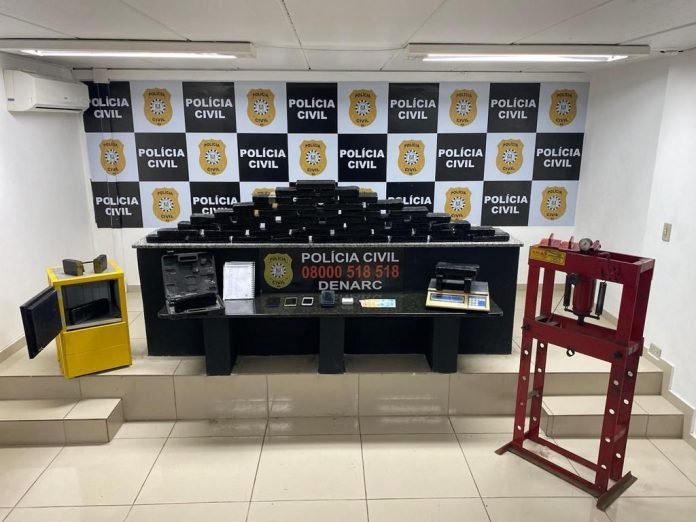 Polícia identifica serralheria usada por facção como depósito de drogas 1 Polícia identifica serralheria usada por facção como depósito de drogas