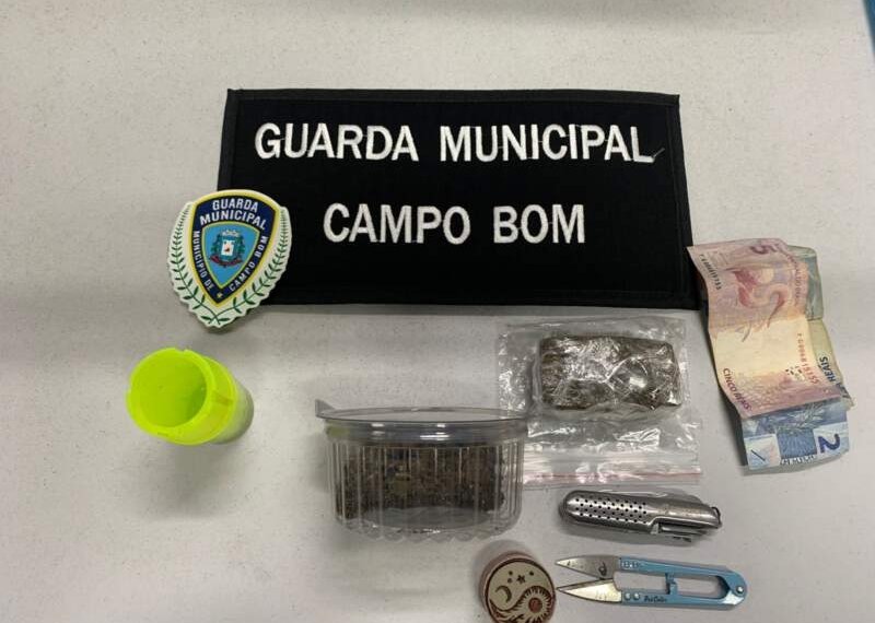 GMCB realiza prisão por tráfico de drogas