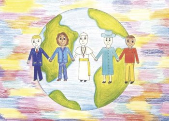 Diversos alunos participam do concurso Cartaz Sobre a Paz, do Lions Clube 6 Diversos alunos participam do concurso Cartaz Sobre a Paz, do Lions Clube