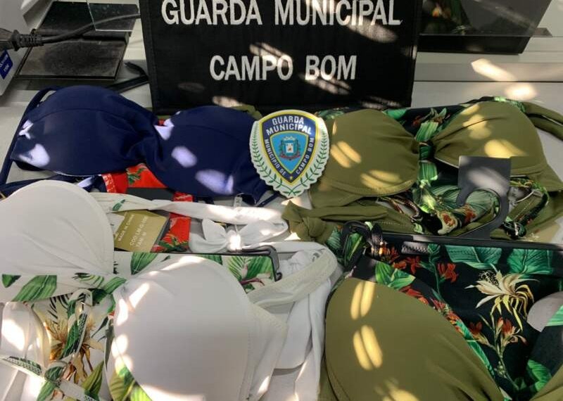 Guarda Municipal recupera produtos furtados em loja no Centro 1 Guarda Municipal recupera produtos furtados em loja no Centro