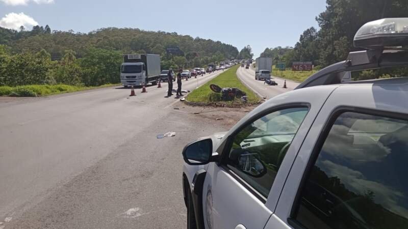 Acidente na RS-239 deixa uma vítima fatal 1 Acidente na RS-239 deixa uma vítima fatal