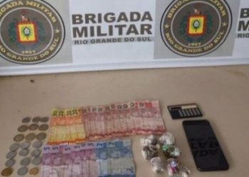 Brigada Militar realiza prisão por tráfico ilícito de drogas 2 Brigada Militar realiza prisão por tráfico ilícito de drogas