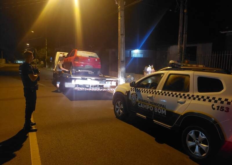 Guarda Municipal recupera veículo roubado 1 Guarda Municipal recupera veículo roubado