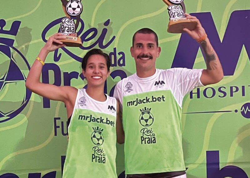 Dupla campo-bonense conquista ouro na competição Rei da Praia 1 Dupla campo-bonense conquista ouro na competição Rei da Praia