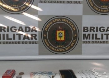 Brigada Militar efetua prisão por tráfico de drogas em Campo Bom 2 Brigada Militar efetua prisão por tráfico de drogas em Campo Bom