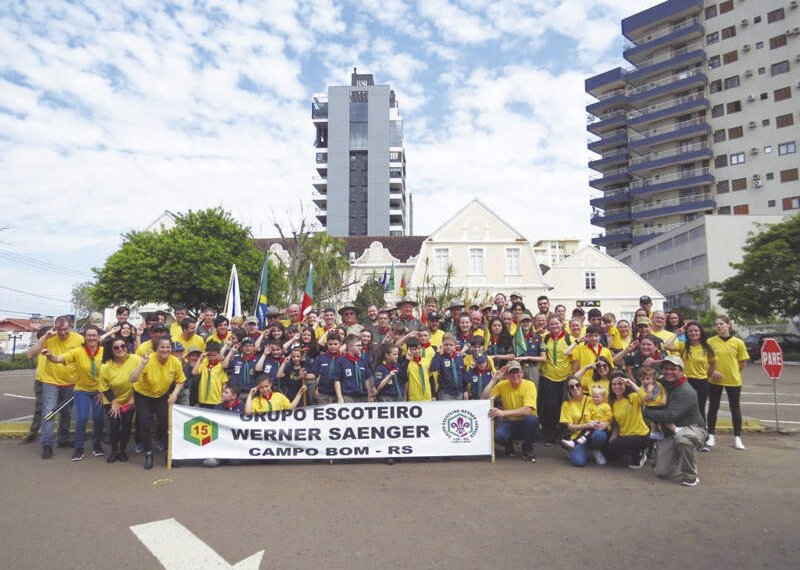 Grupo Escoteiro Werner Saenger é Padrão Ouro pelo sexto ano consecutivo 1 Grupo Escoteiro Werner Saenger é Padrão Ouro pelo sexto ano consecutivo