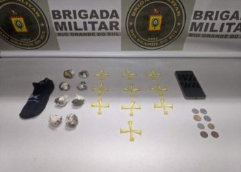 Brigada Militar efetua prisão por tráfico ilícito de drogas em Campo Bom