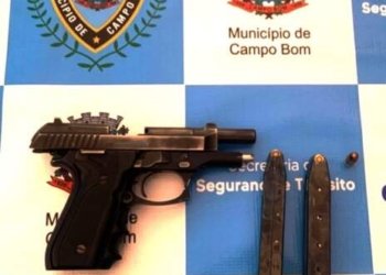 Guarda Municipal prende homem por porte ilegal de arma de fogo