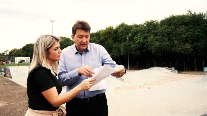 Reforma da Pista de Skate do Complexo do CEI é iniciada 1 Reforma da Pista de Skate do Complexo do CEI é iniciada