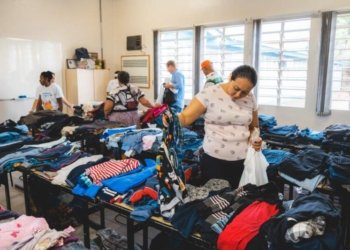 Campo Bom Solidário no bairro Dona Augusta nesta quarta-feira 2 Campo Bom Solidário no bairro Dona Augusta nesta quarta-feira