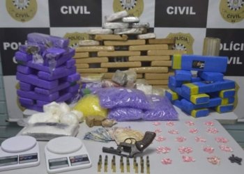 Polícia Civil apreende equivalente a R$ 200 mil em drogas 6 Polícia Civil apreende equivalente a R$ 200 mil em drogas