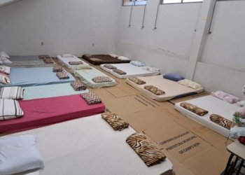 35 campo-bonenses estão abrigados no Ginásio Municipal