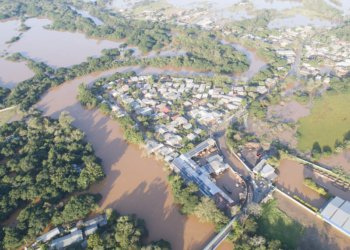 Mais de 300 moradores precisaram deixar suas casas na enchente histórica que atingiu Campo Bom