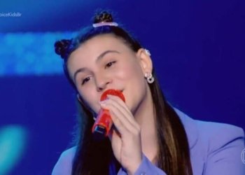 Gaúcha Tayla Camara é finalista do The Voice Kids