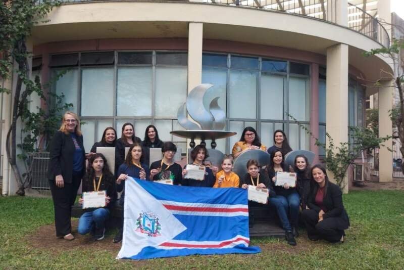 Alunos de Campo Bom premiados na Olimpíada Nacional de Matemática 1 Alunos de Campo Bom premiados na Olimpíada Nacional de Matemática