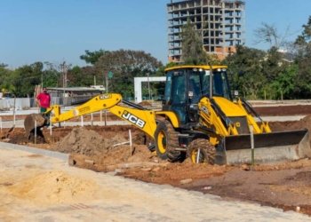Obra avança e base do Novo Parcão já está finalizada