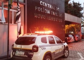 Indivíduo furta carrinho de mão em mercado no Centro