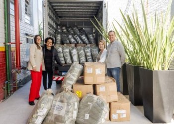 Campo Bom solidário recebe doações da Arezzo&Co