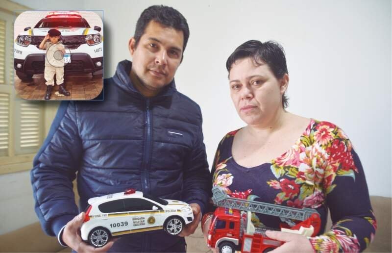 EXCLUSIVO:A inspiração de Kadmiel, o menino que sonhava ser policial