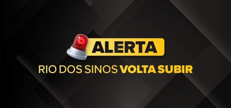 Rio dos Sinos volta a subir em Campo Bom e Defesa Civil alerta para risco de nova enchente