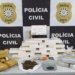 Depósito com R$ 1 milhão em drogas é fechado pela Polícia Civil