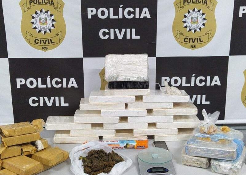 Depósito com R$ 1 milhão em drogas é fechado pela Polícia Civil
