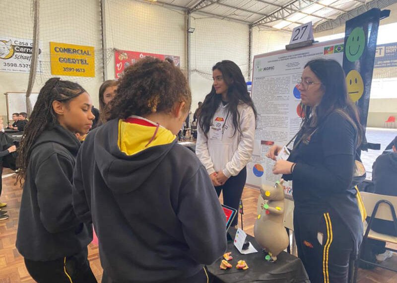 Jovens pesquisadores na 16ª Mopic