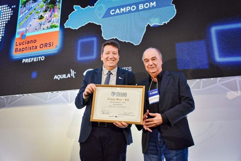 Campo Bom é cidade gaúcha mais sustentável no 3º Prêmio Band Cidades Excelentes