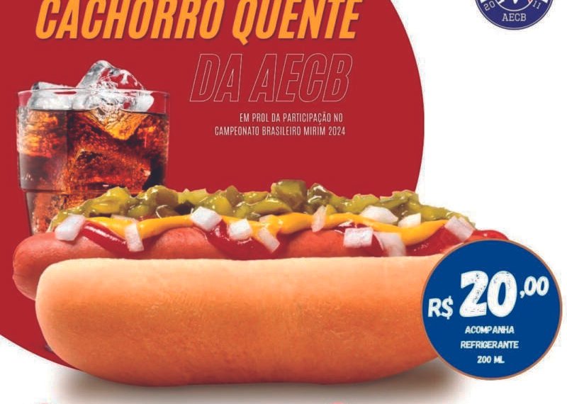 Cachorro-quente Solidário da AECB 1 Cachorro-quente Solidário da AECB