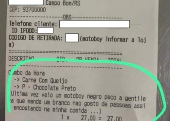 URGENTE: Polícia Civil divulga que Injúria racial no aplicativo teria sido criada pelo próprio dono do restaurante 4 Pastelaria de Campo Bom é vítima de pedido com cunho racista