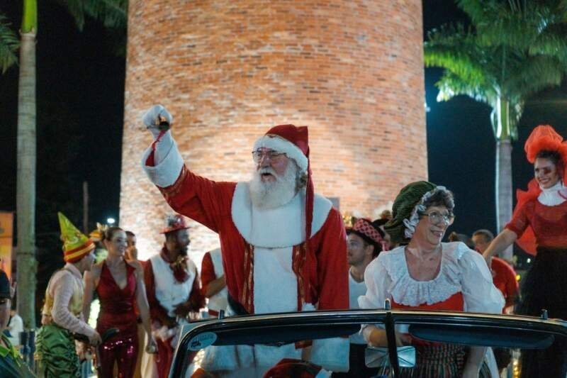 Papai Noel chega no Natal da Integração neste sábado 1 Papai Noel chega no Natal da Integração neste sábado