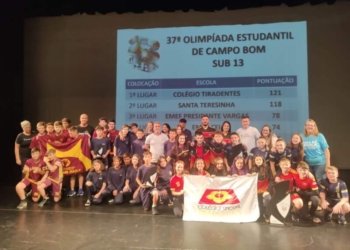 Melhores da 37ª Olimpíada Estudantil de Campo Bom recebem premiação