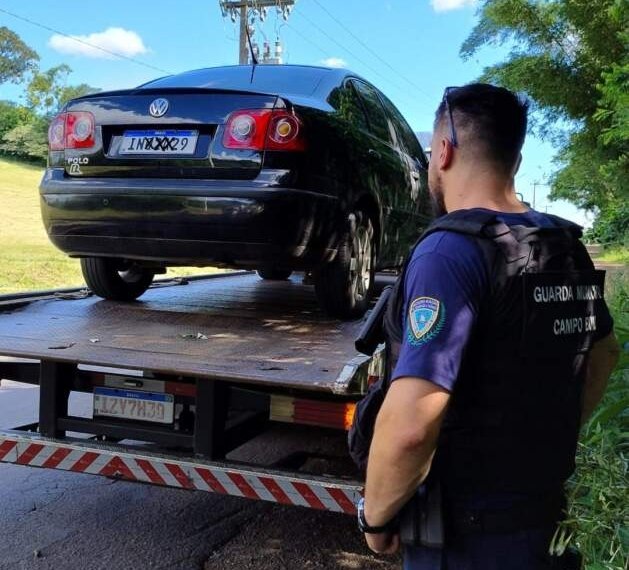 Guarda Municipal recupera veículo roubado