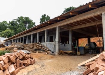 Obra da EMEF Edmundo Strassburger ultrapassa 50%