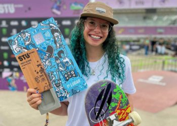 Sofia Godoy, Skatista de Campo Bom, domina circuito nacional 4 Sofia Godoy, Skatista de Campo Bom, domina circuito nacional