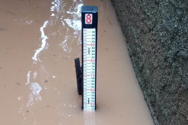 Rio dos Sinos volta a subir e Campo Bom tem segunda enchente em quatro dias 1 Rio dos Sinos volta a subir e Campo Bom tem segunda enchente em quatro dias